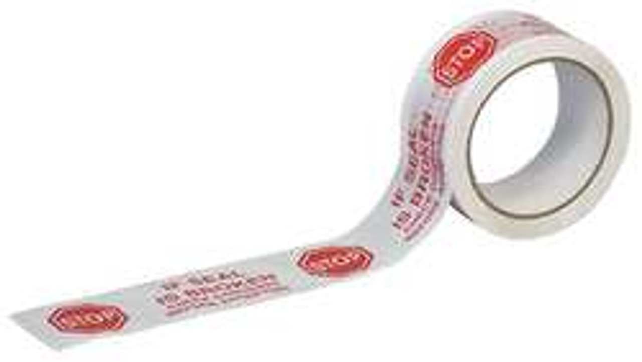 TAPECASE 15C751 CARTON SEALING TAPE RED/WHITE 2IN X 55YD