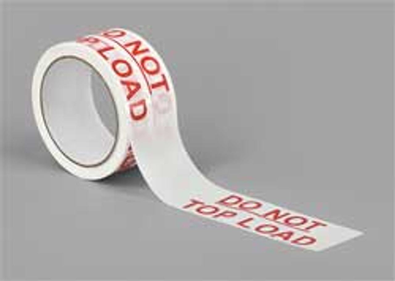 TAPECASE 15C758 CARTON SEALING TAPE RED/WHITE 2IN X 55YD