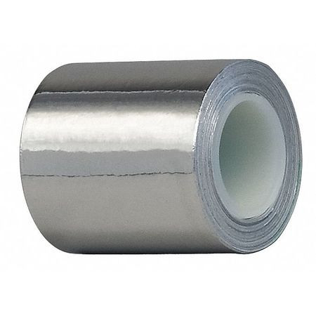 TAPECASE 15D569 FOIL TAPE 1 IN X 3 YD. STAINLESS STEEL