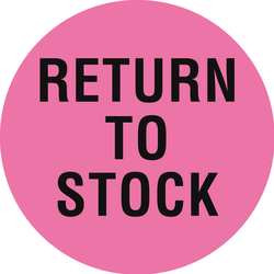 TAPECASE 16U944 D6077 INVENTORY CONTROL LABEL PINK PK 10