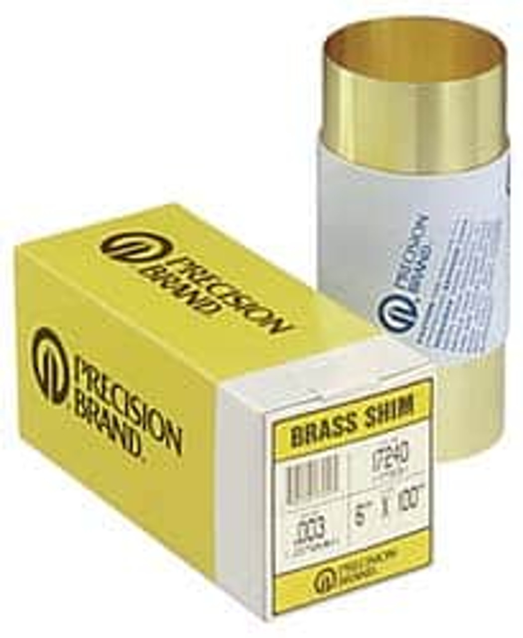 PRECISION BRAND 17305 SHIM STOCK ROLL BRASS 0.0050 IN 6 IN