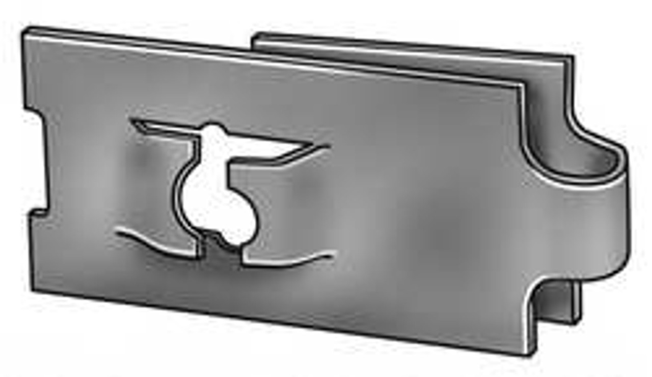 KANEBRIDGE CORPORATION 1LAV5 SPRING NUT J STYLE 8-32 STL PK 50