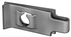 KANEBRIDGE CORPORATION 1LBB6 SPRING NUT U STYLE 6-32 STL PK 50