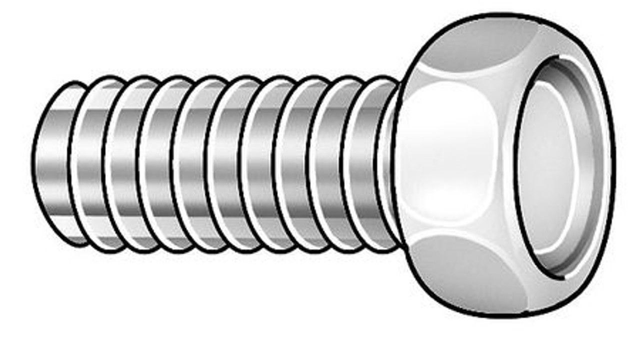 VERTEX FASTENERS 1PRV7 MACH SCREW HEX 4-40 X 1/4 L PK 100 VERTEX FASTENERS 1PRV7 MACH SCREW HEX 4-40 X 1/4 L PK 100