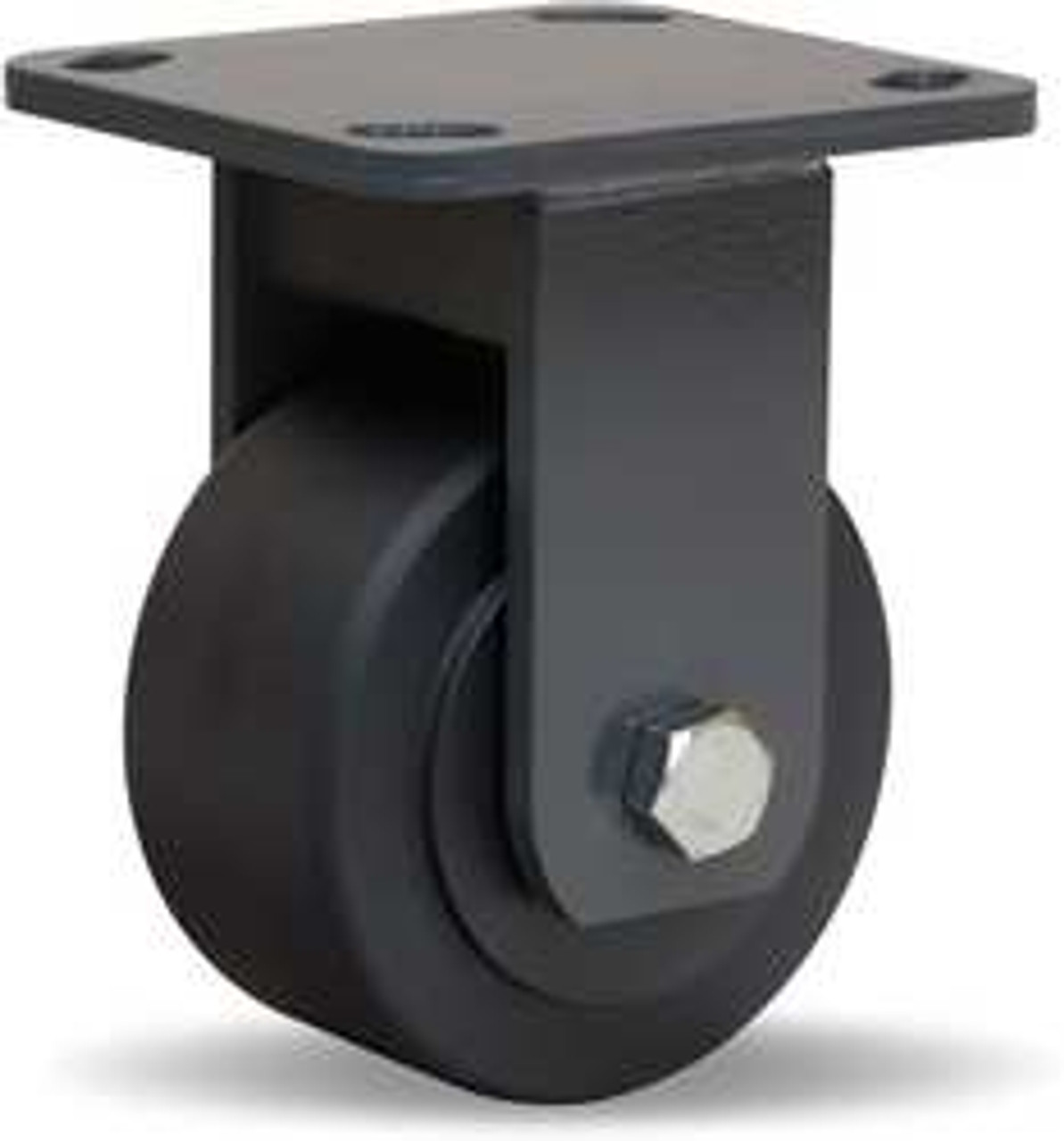 HAMILTON R-WH-4NYB RIGID PLATE CASTER 2000 LB 4 IN DIA