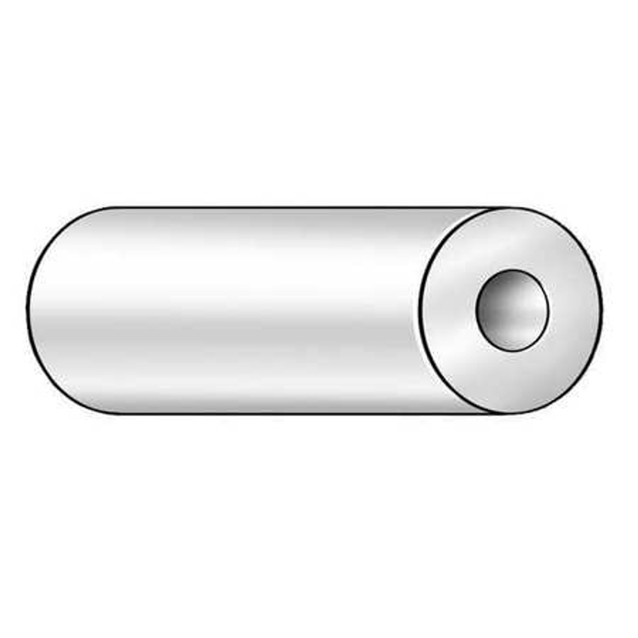 SABIC POLYMERSHAPES LLC 1UWL4 TUBE UHMW-PE 3 IN ID X 4 IN OD 1 FT L