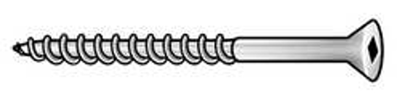 VERTEX FASTENERS 1VB34 DECK SCREW FLAT #8X1 1/4 L PK 100 VERTEX FASTENERS 1VB34 DECK SCREW FLAT #8X1 1/4 L PK 100