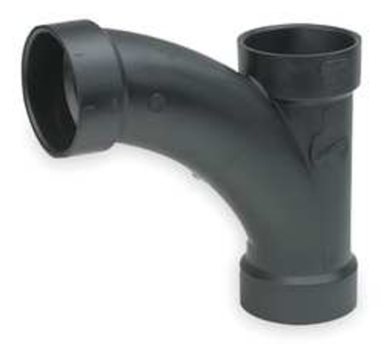 MUELLER INDUSTRIES 1WHW8 RED. WYE WITH 45 BEND 3 IN X 2 IN HUB