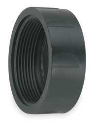 MUELLER INDUSTRIES 1WJG3 THREADED CAP 1-1/2 IN FNPT