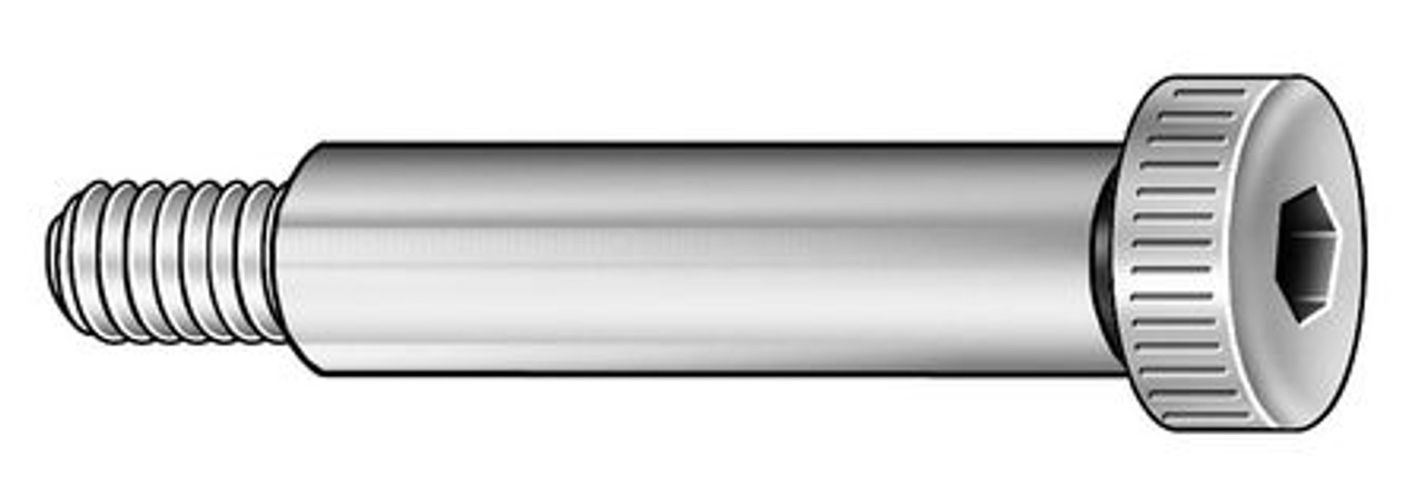 ACCURATE MFD PRODUCTS 2DNC9 SHLDR SCRW 1/4DIA X2 LTH 316 SS PK 2