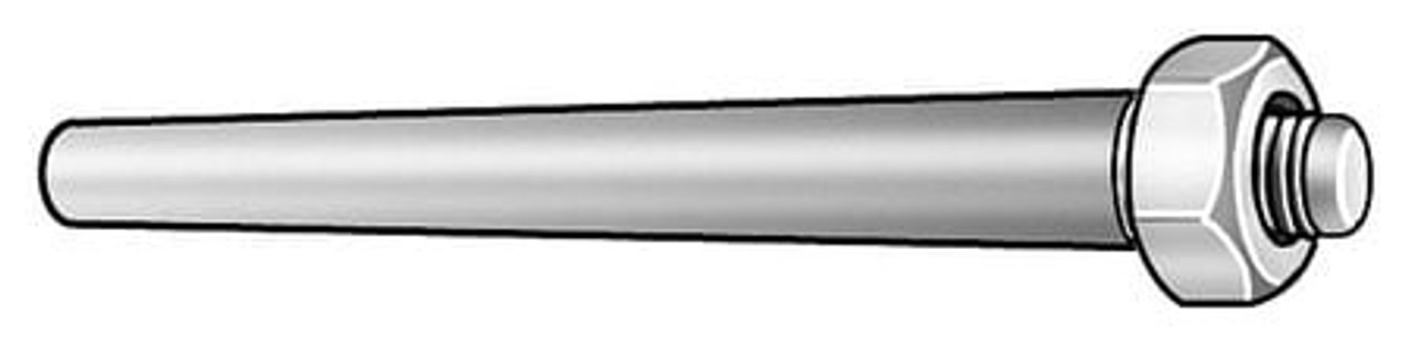 PROSPECT FASTENERS 2UGR6 TAPER PIN THRD 1/4-28X2 13/32 PK 5