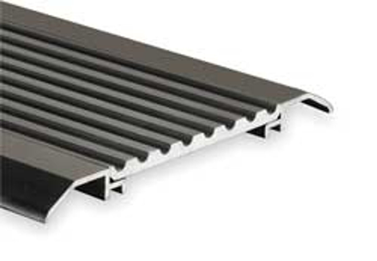 NATIONAL GUARD 8140X8144X8140-4 SADDLE THRESHOLD FLUTED TOP 4 FT. ALUM