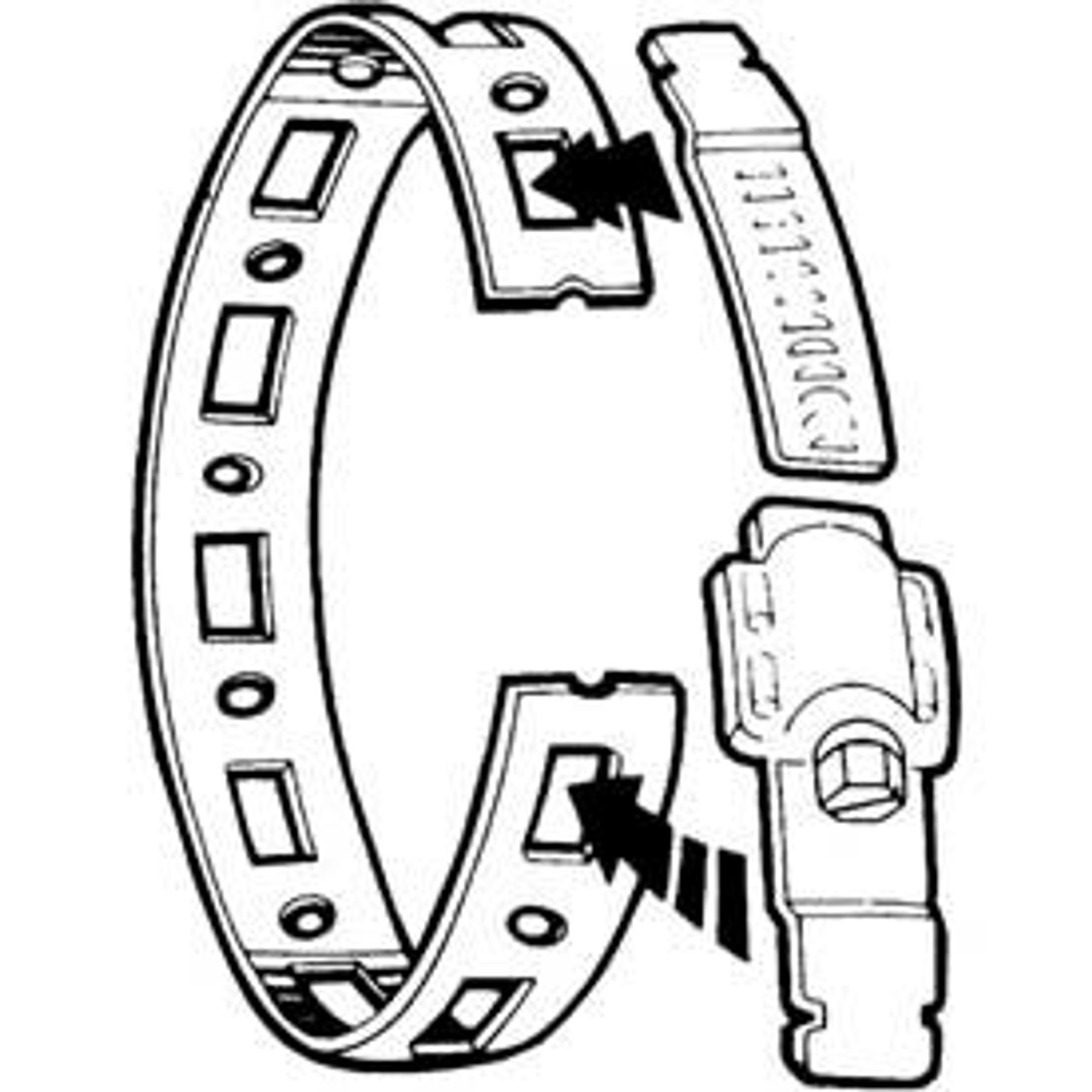 PRECISION BRAND 41500 CREATE-A-CLAMP SET WITH 20 FASTENERS PRECISION BRAND 41500 CREATE-A-CLAMP SET WITH 20 FASTENERS