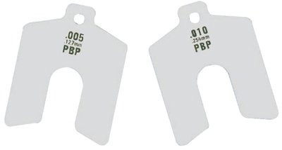 PRECISION BRAND 42240 .020X2"X2" SLOTTED SHIM