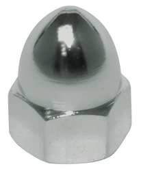 GRAINGER GLOBAL SOURCING CPB114 CAP NUT 1/2-13 GR 12L14 STEEL PLAIN PK3