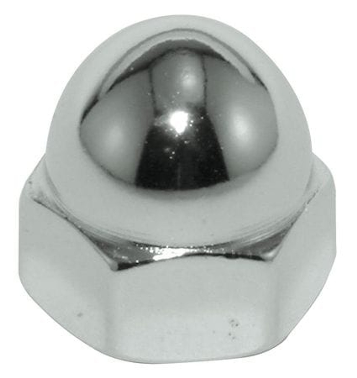 GRAINGER GLOBAL SOURCING CPB190 CAP NUT 7/16-14 GR 12L14 STEEL ZP PK5