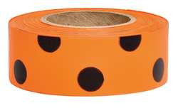 PRESCO PRODUCTS CO PDOGBK-188 FLAGGING TAPE ORANGE GLO/BLACK 150 FT