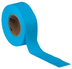 PRESCO PRODUCTS CO TFBG-188 TAFFETA FLAGGING TAPE BLUE GLO 150 FT