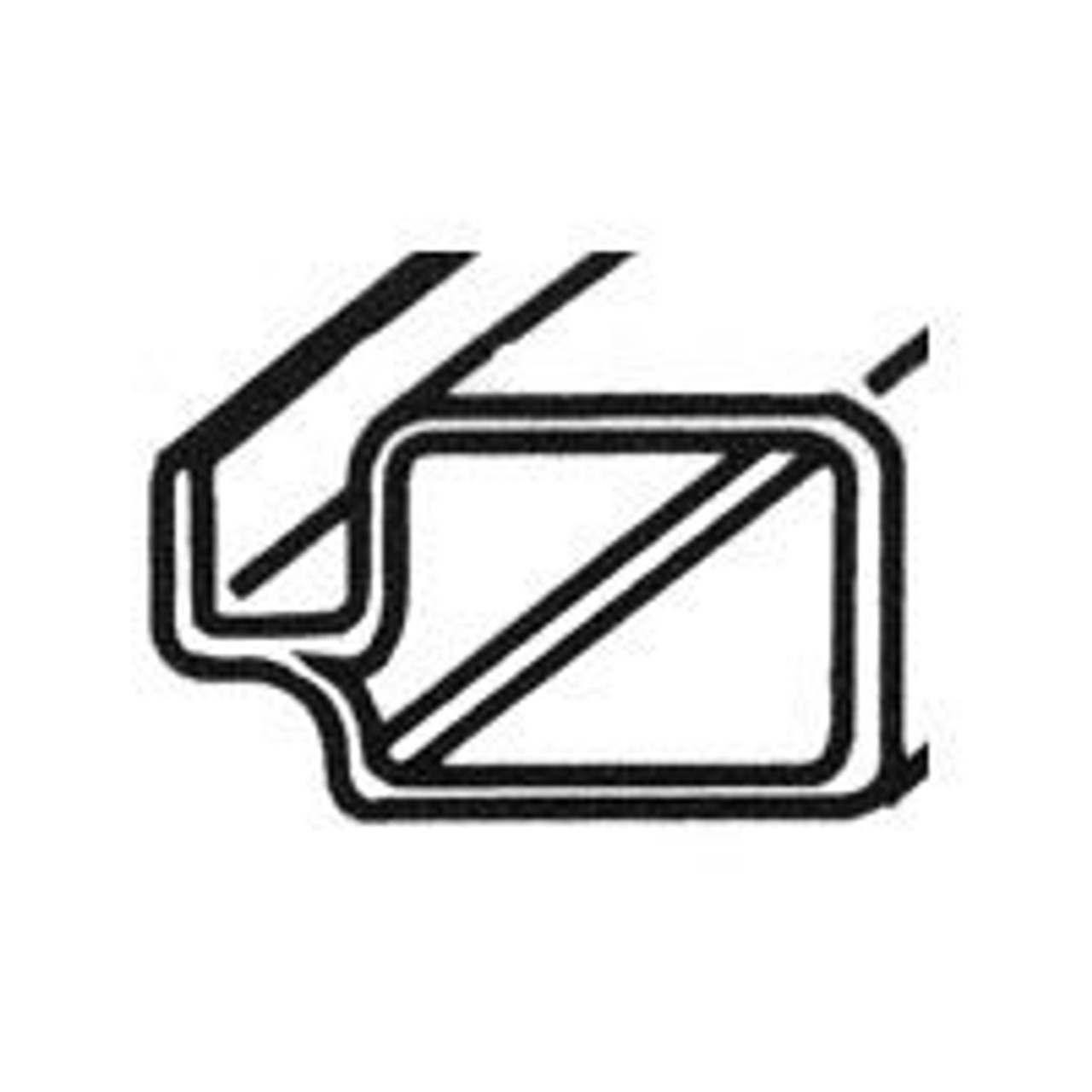 PRIME LINE PRODUCTS PL 14042 3/4X7/16X94 WHITE SCREEN FRAME