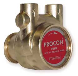 PROCON 114B330F11XX PUMP ROTARY VANE BRASS