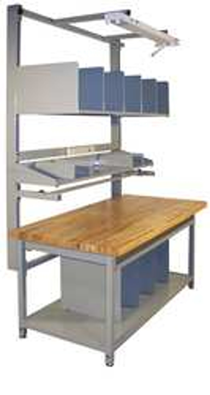 PRO-LINE BIB7 BENCH IN A BOX GRAY 60LX30WX30H IN.