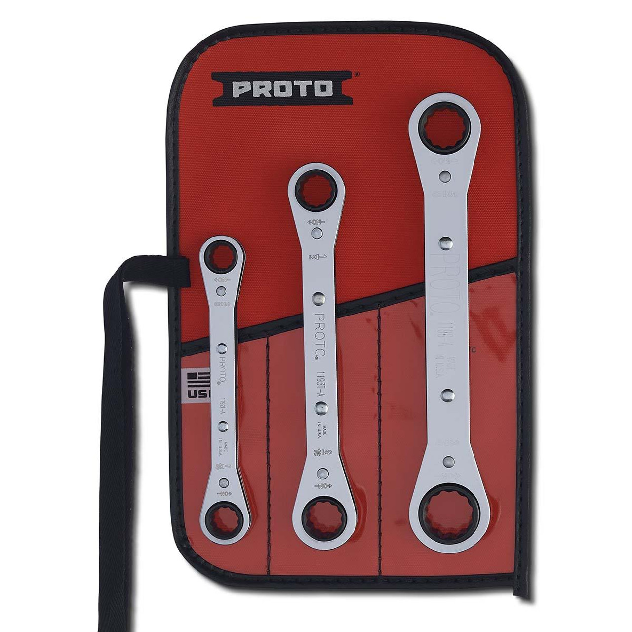 PROTO J1190B PROTO® 3 PIECE RATCHETING BOX WRENCH SET