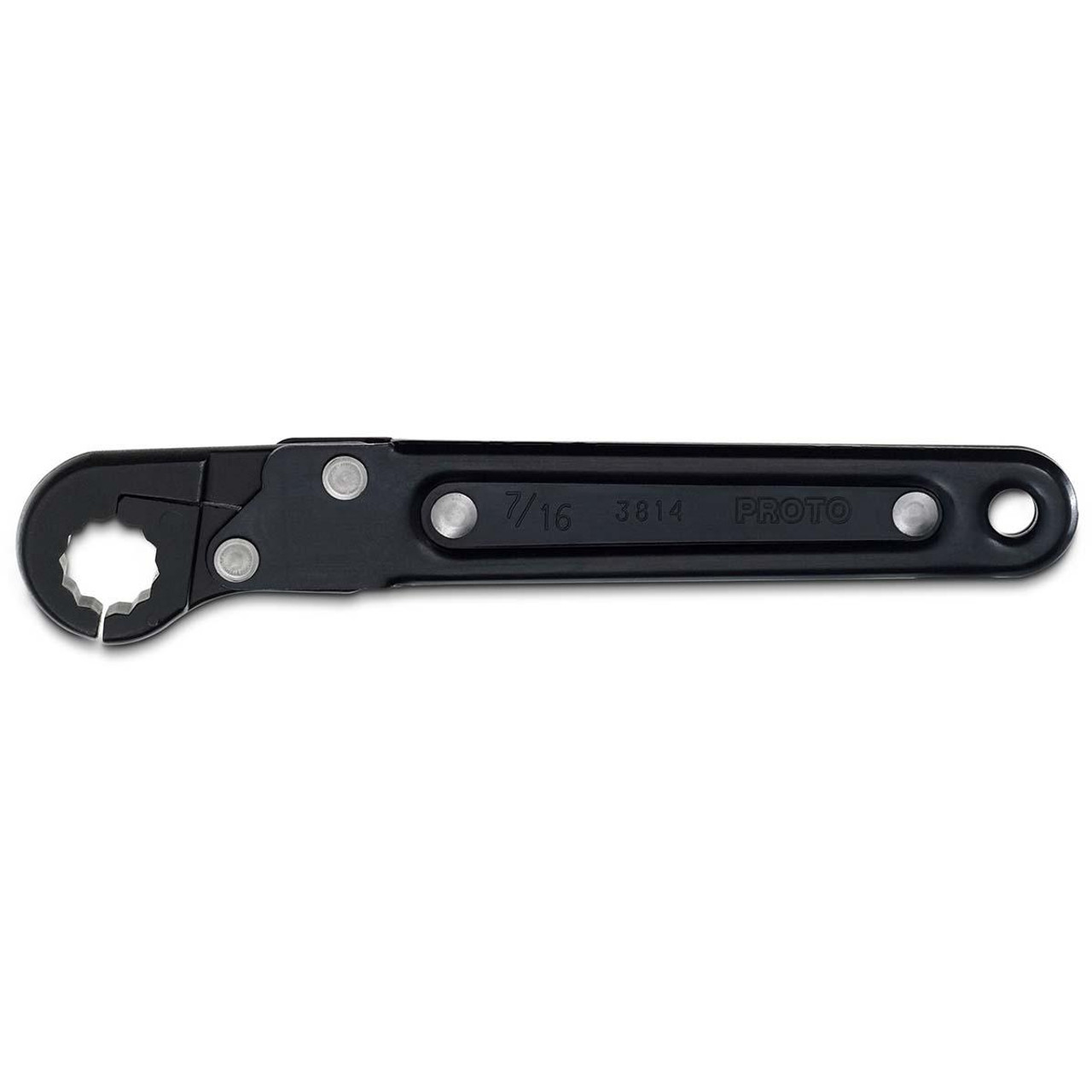PROTO J3814 PROTO® RATCHETING FLARE-NUT WRENCH 7/16"