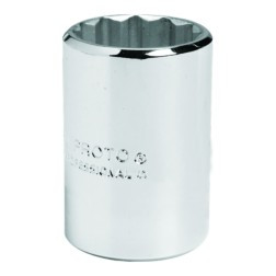 PROTO J5408M PROTO® 1/2" DRIVE SOCKET 8 MM - 12 POINT