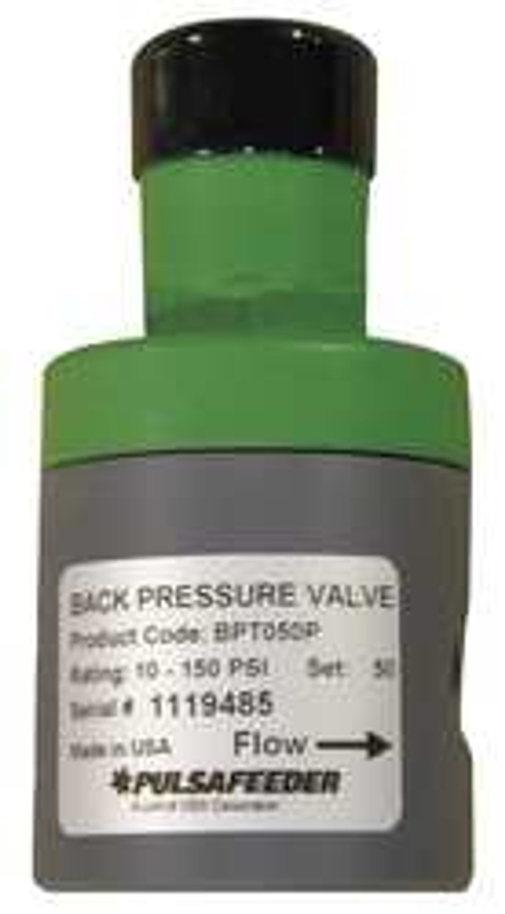 PULSAFEEDER NA200001-PVD VALVE BACK PRESSURE GPM 15 PVDF
