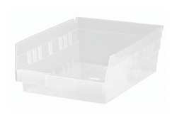 QUANTUM STORAGE SYSTEMS QSB107CL PLASTIC NESTING STORAGE SHELF BIN QSB107