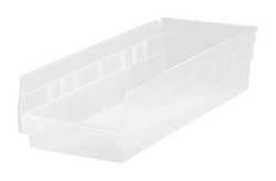 QUANTUM STORAGE SYSTEMS QSB108CL PLASTIC NESTING STORAGE SHELF BIN QSB108