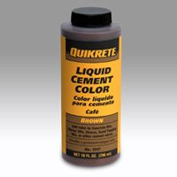 QUIKRETE 131701 10OZ BROWN CEMENT COLOR       