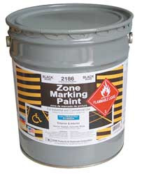 RAE 2186-05 ZONE MARKING PAINT BLACK 5 GAL.