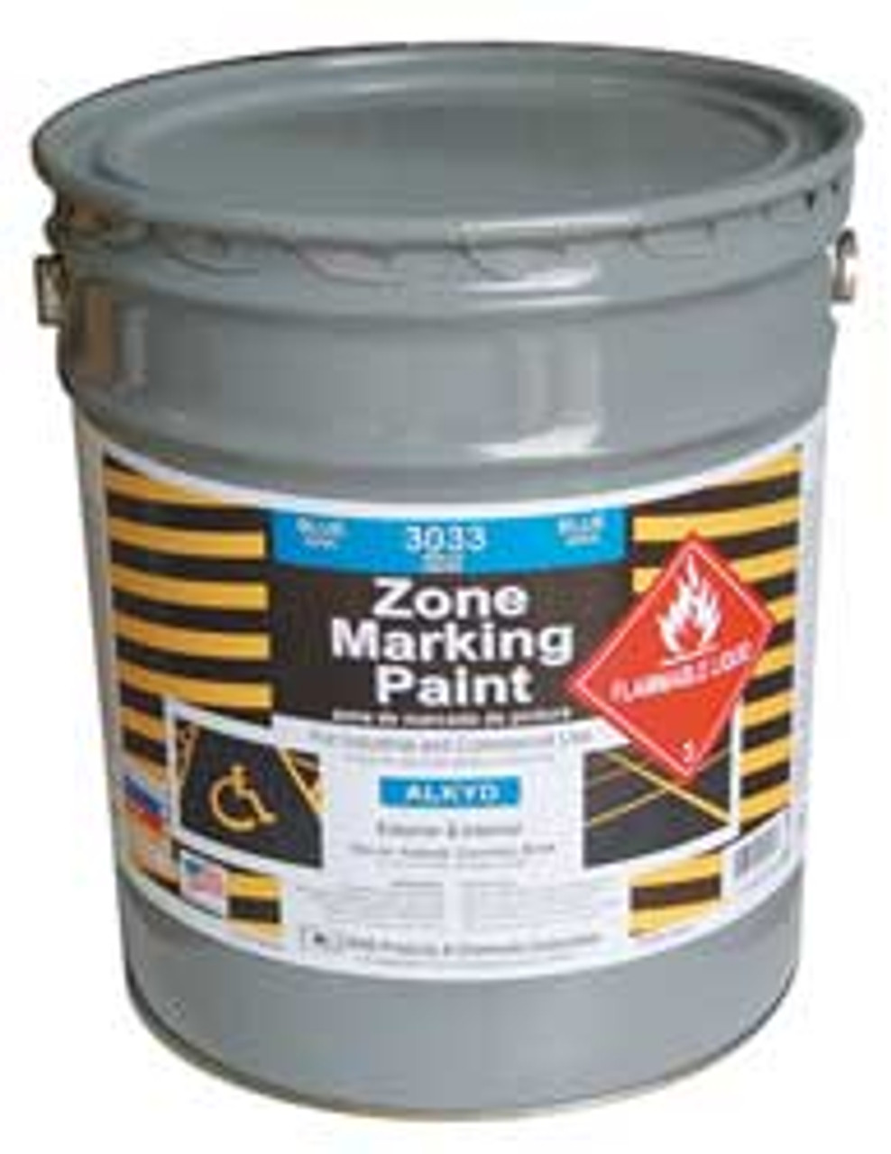 RAE 3033-05 ZONE MARKING PAINT HANDICAP BLUE 5 GAL. RAE 3033-05 ZONE MARKING PAINT HANDICAP BLUE 5 GAL.