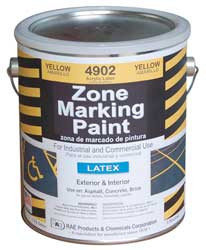 RAE 4902-01 TRAFFIC ZONE MARKING PAINT,1 GAL,YELLOW