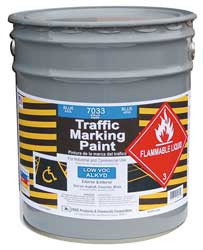 RAE 7033-05 TRAFFIC MARKING PAINT BLUE 5 GAL.