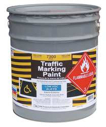 RAE 7300-05 TRAFFIC MARKING PAINT YELLOW 5 GAL.