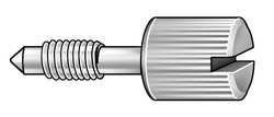 RICHARD MANNO CO. 442SS PANEL SCREW KNURL 10-32X1/2 L PK 5