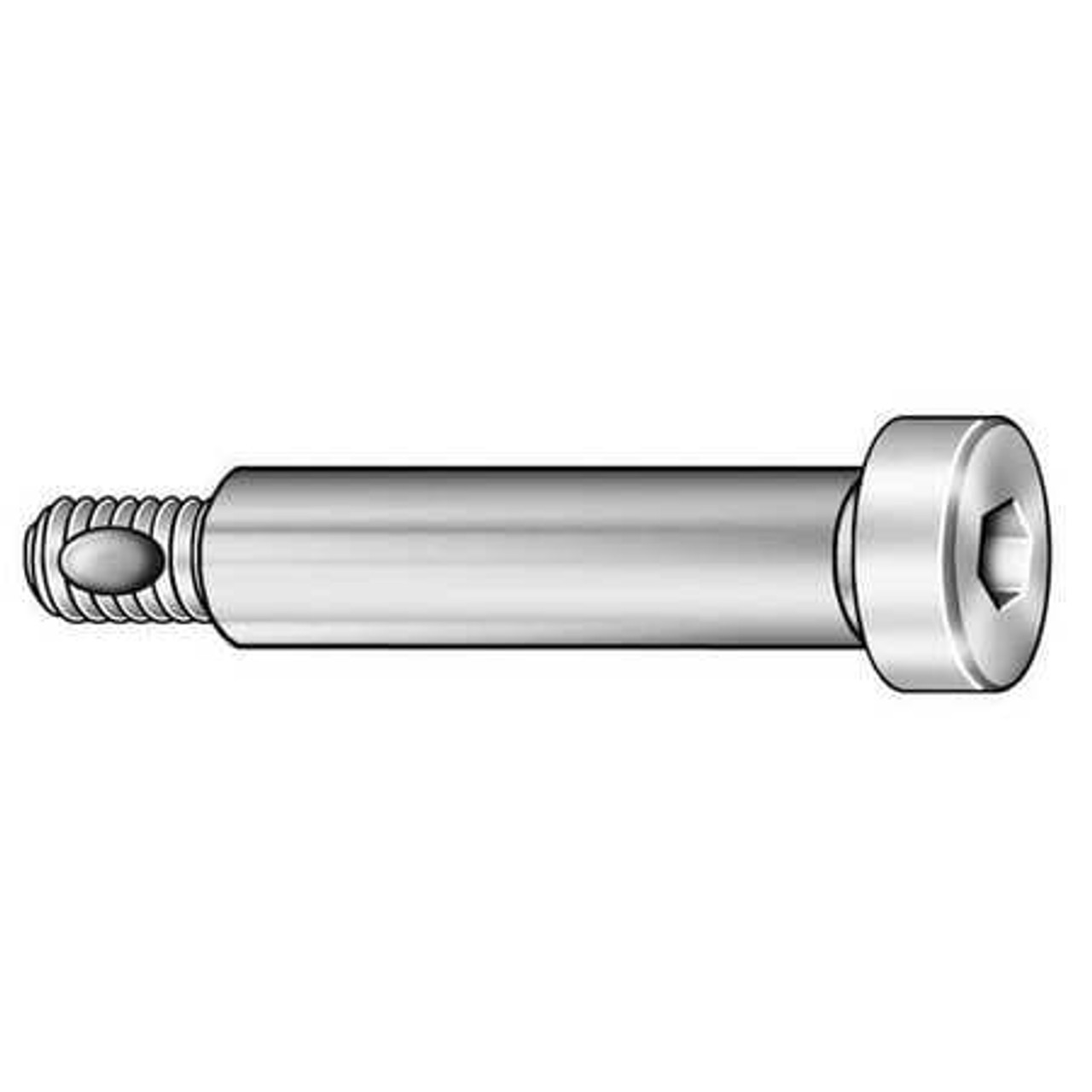 RICHARD MANNO CO. PAT4418 SHOULDER SCREW SS 8-32 5/16 L PK 5