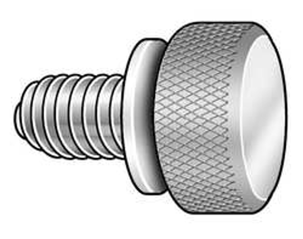 RICHARD MANNO CO. WFTSSS11 THUMB SCREW KNURL 10-24X1/2 L PK5