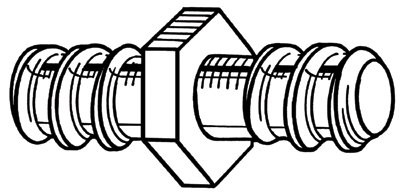 RIDGID 31487 A7570 5/8 REPAIR COUPLIN