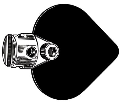 RIDGID 62880 T-107 1 3/4 GREASE CUTTE