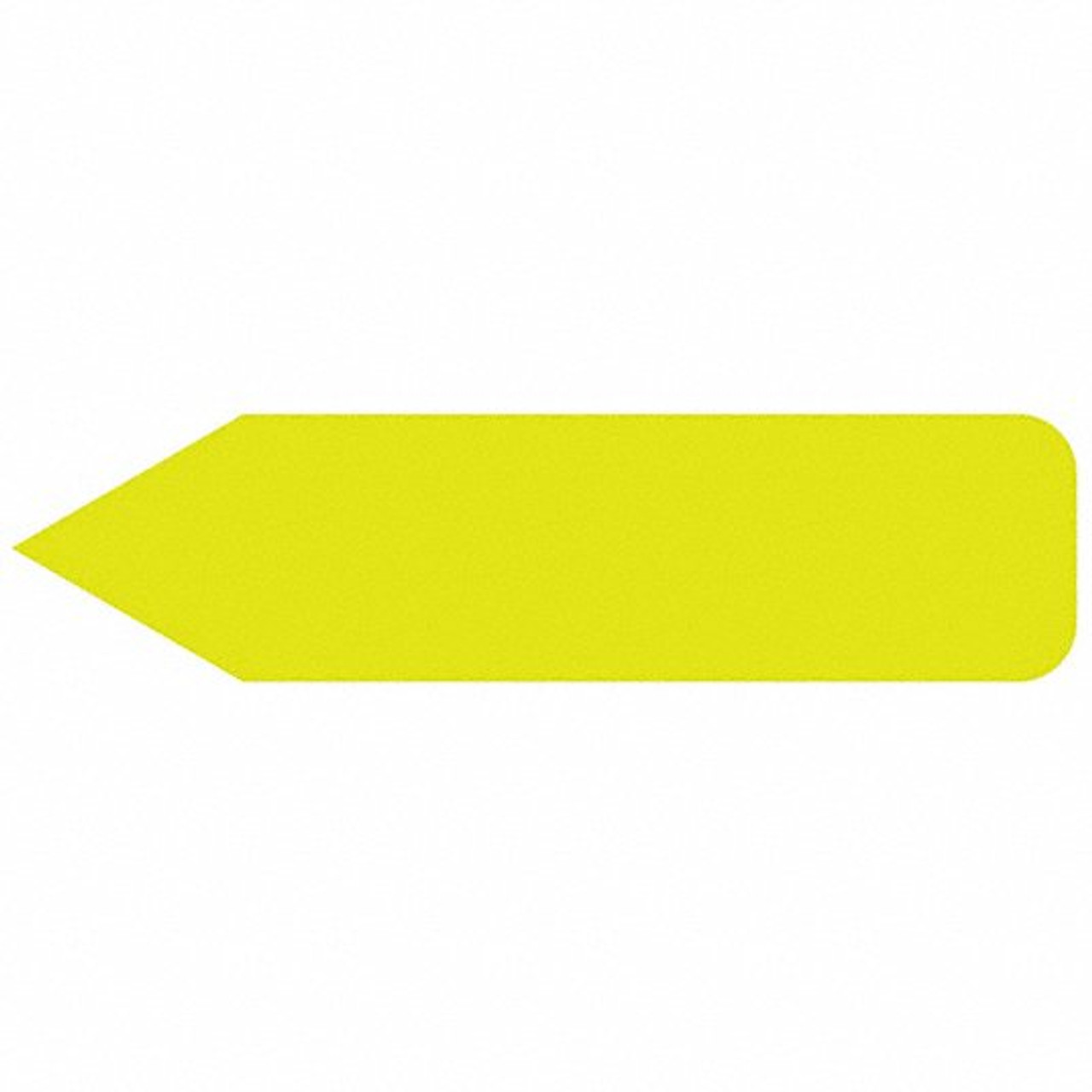 ROLL PRODUCTS 114-0001W ARROW FLAG BLANK FLO Y ROLL PRODUCTS 114-0001W ARROW FLAG BLANK FLO Y