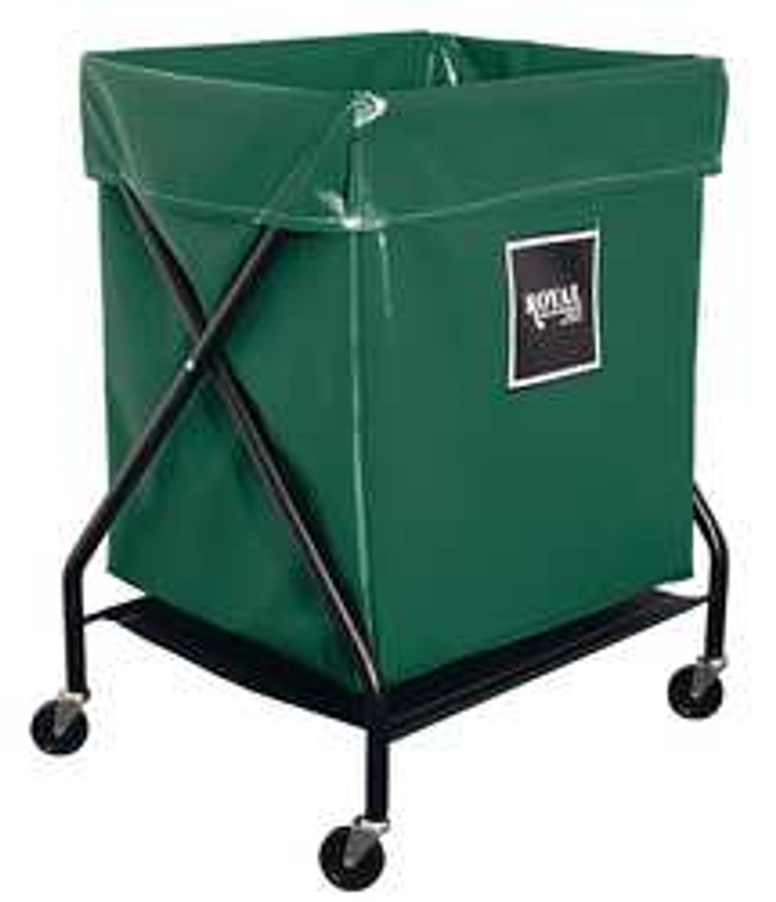 ROYAL G08-EEX-XFA-3ONN H7027 X-FRAME CART 8 BU GREEN VINYL