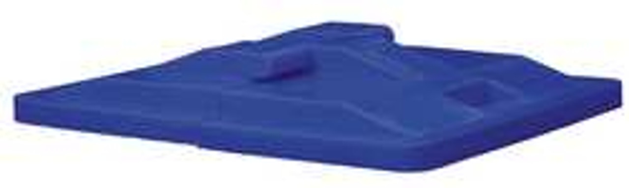 ROYAL G10-BLX-LDN H7029 POLY HINGED LID 10 BU BLUE