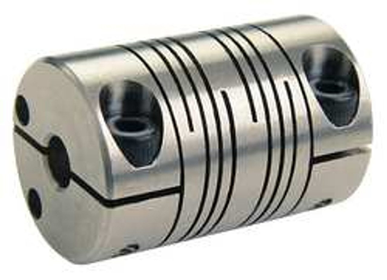 RULAND MANUFACTURING FCR20-6-5-SS COUPLING 6 BEAM CLAMP BORE 3/8 X 5/16 IN