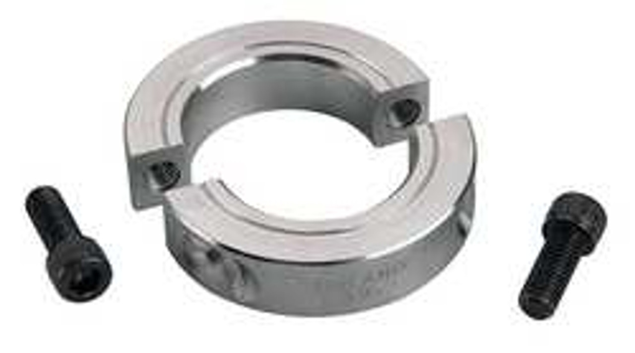 RULAND MANUFACTURING MSP-20-A SHAFT COLLAR CLAMP 2PC 20MM ALUM