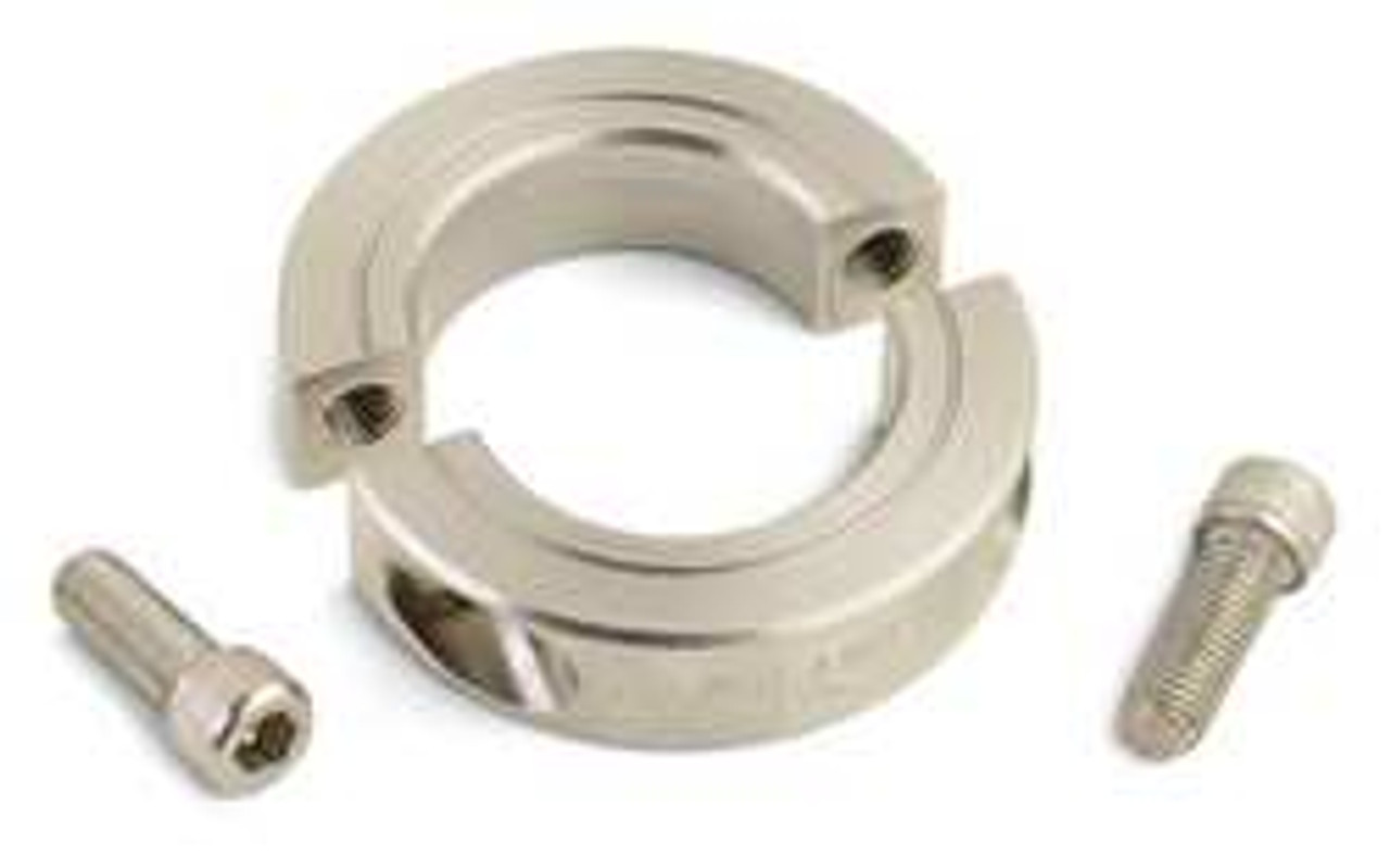 RULAND MANUFACTURING MSP-30-SS SHAFT COLLAR CLAMP 2PC 30MM 303 SS