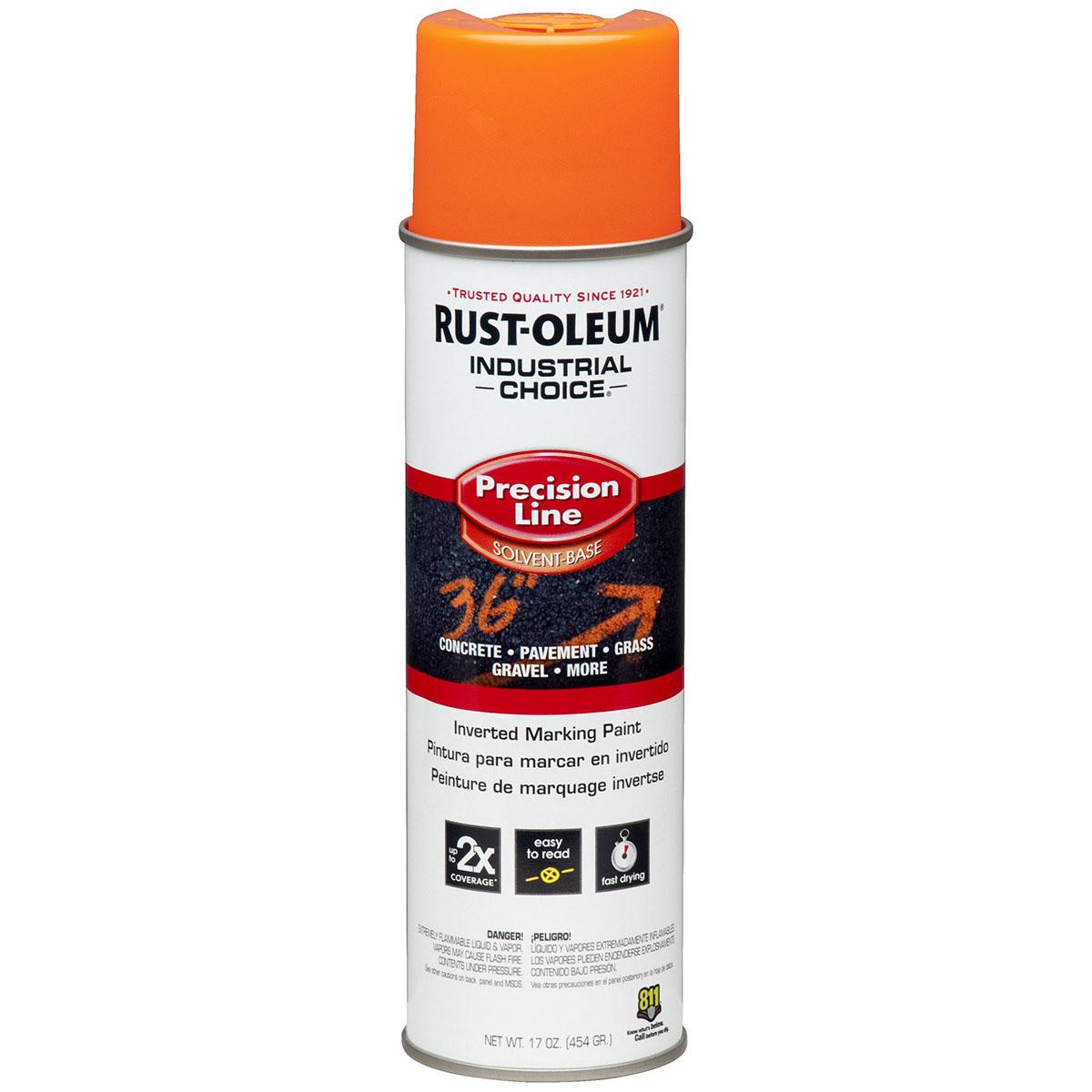 RUST-OLEUM 201516 MARKING SPRAY APWA ORANGE 17OZ