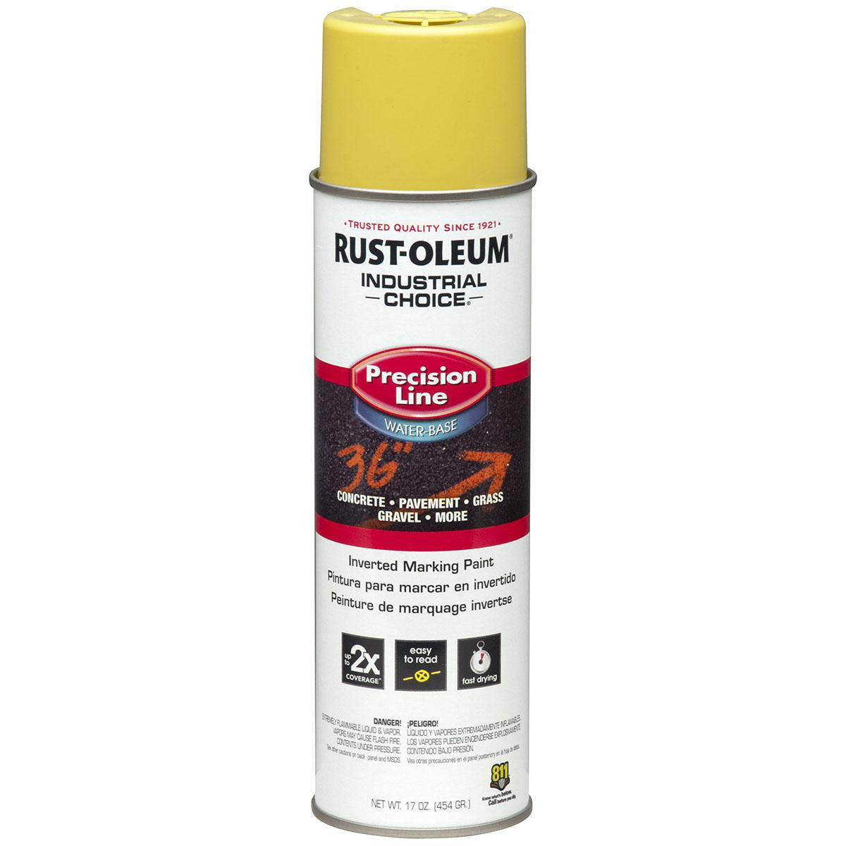RUST-OLEUM 203034 MARKING PAINT, M1800, INDUSTRIAL, 17 OZ,